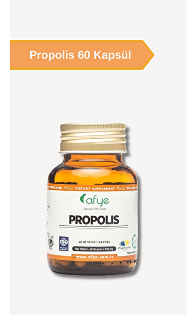 Afye Propolis 60 Bitkisel Kapsül